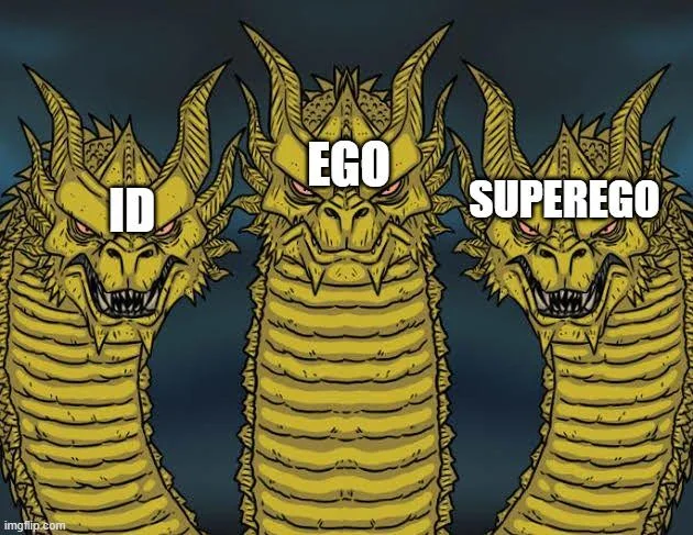 Id, Ego, Superego in Dragon Mode