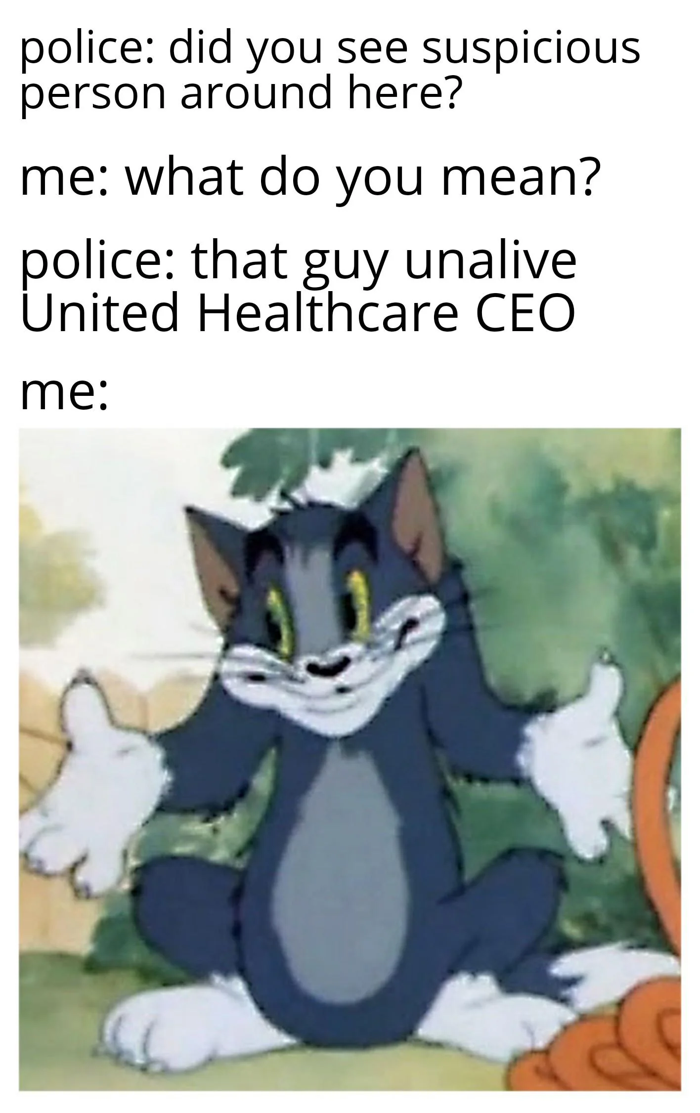 Idk man, are you recording this? Man, in fact i am blind at one of my eyes!