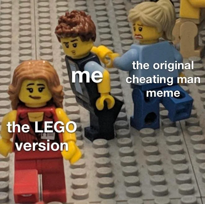idk what the original meme was called so I called it cheating man