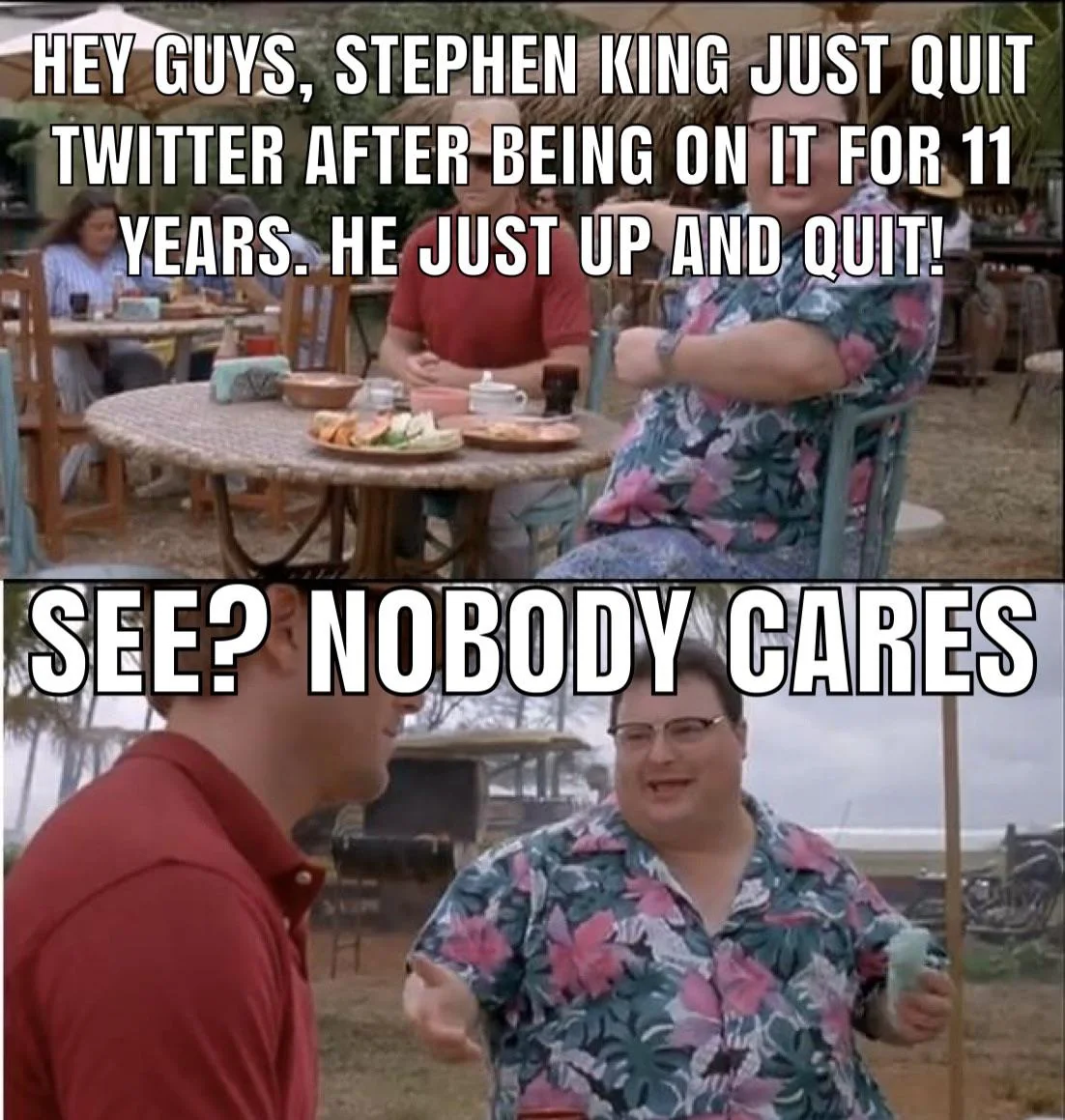 If he thinks Twitter is toxic I hope he never hears about Reddit