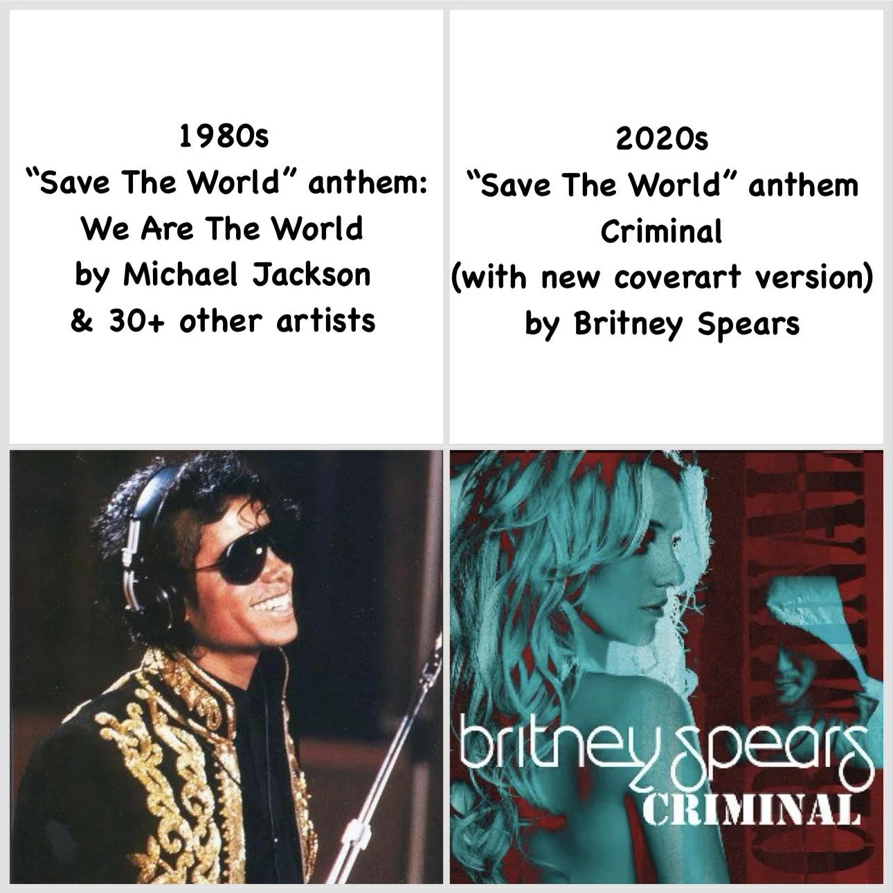 If somebody told me I’d tell them they are crazy (artwork for Criminal taken from single’s Wikipedia page)