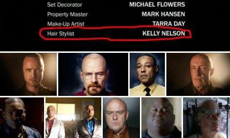 If you ever feel useless remember breaking bad had a hair stylist.