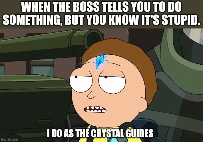 I'm going to get yelled at either way.