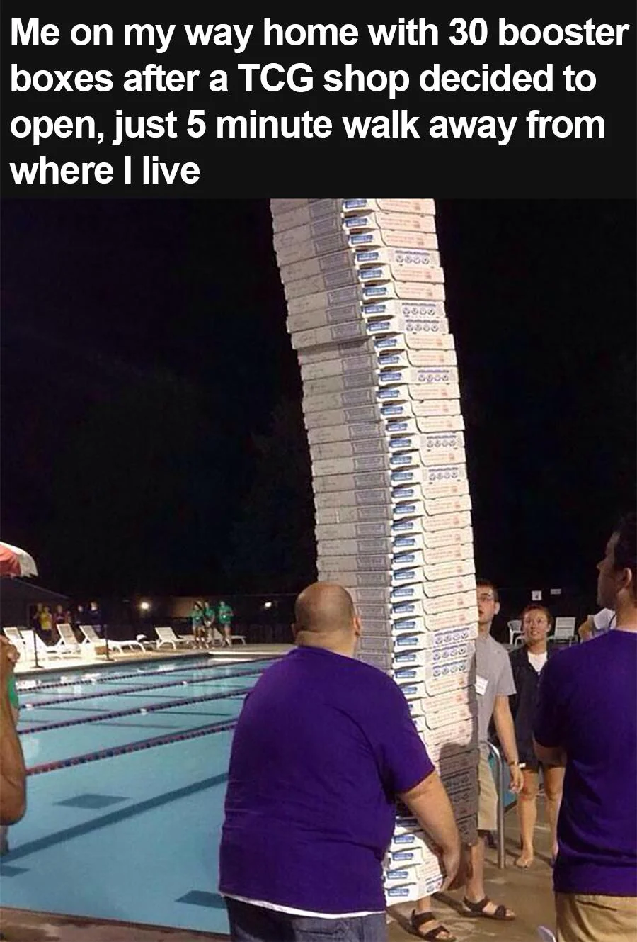 I'm slipping back hard