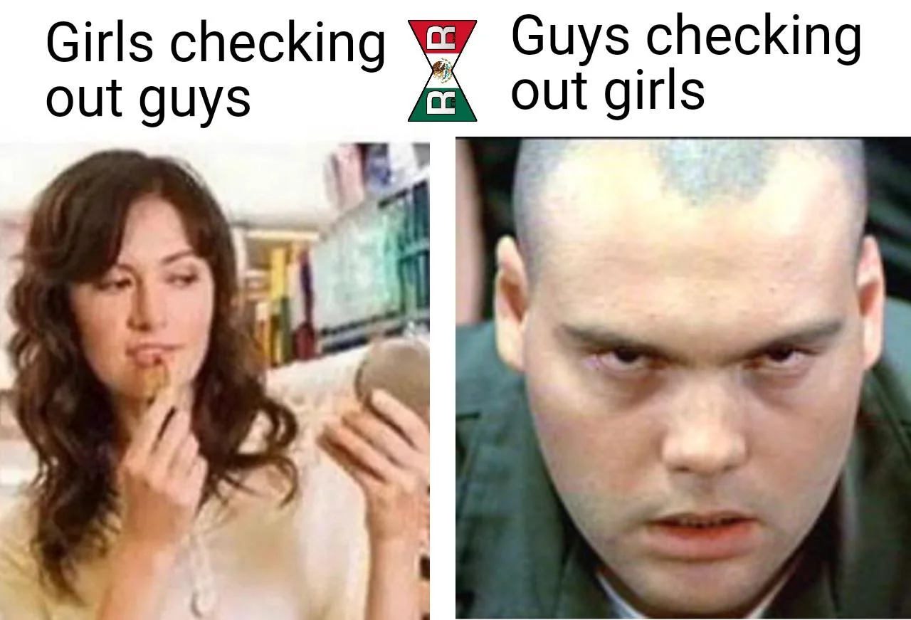 I'm staring respectfully...