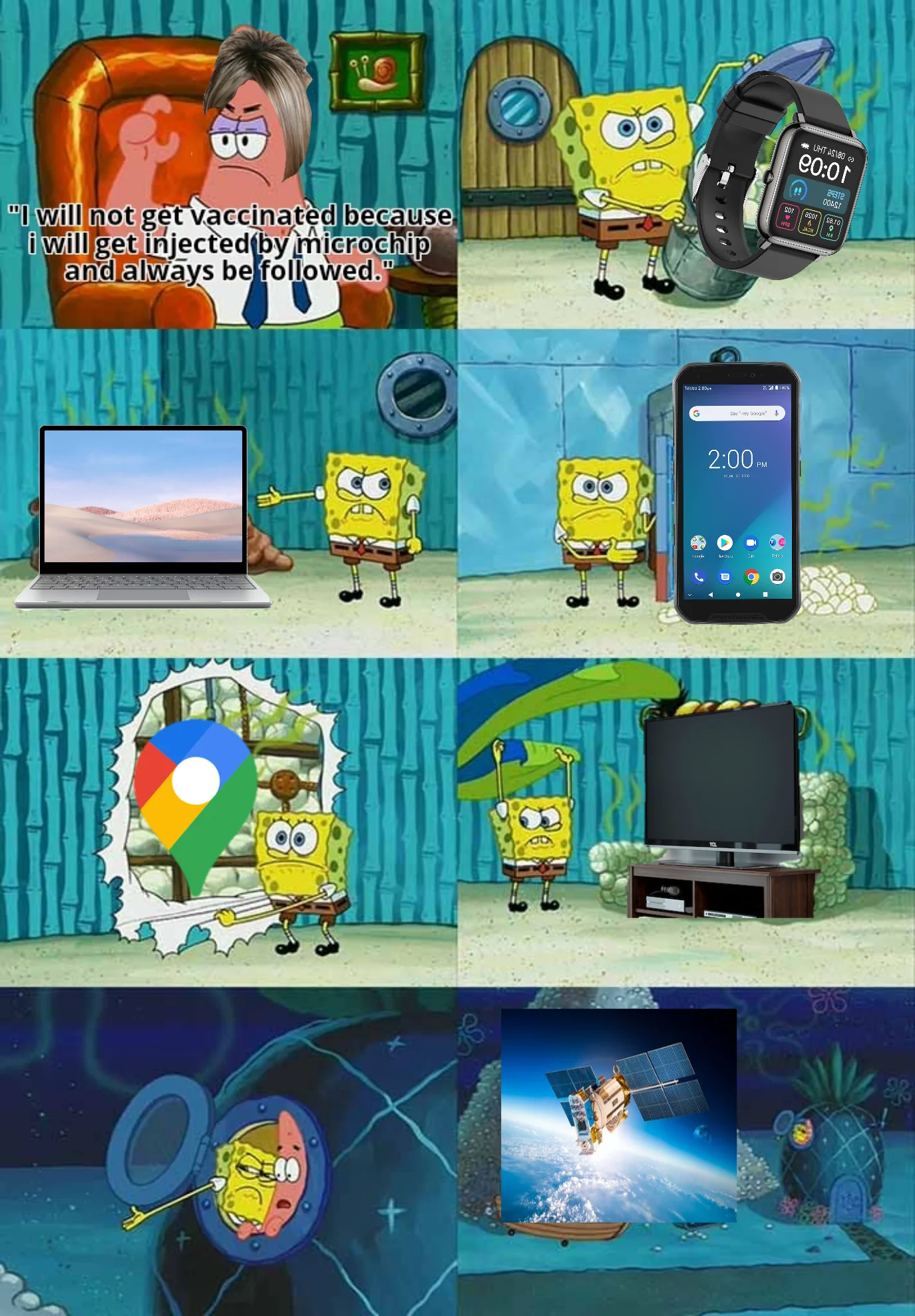 In case you are afraid of getting tracked...