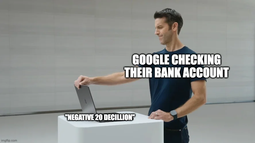 In Soviet Russia, bank owes you...