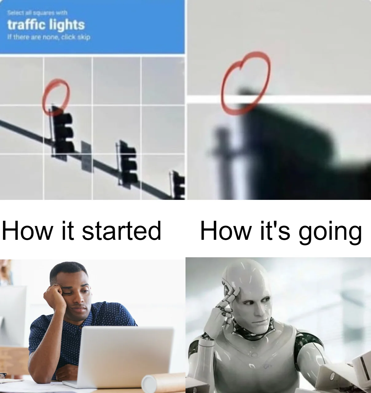 Instead of proving I'm not a robot, I just prove I am