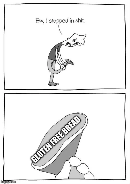 It tastes like cardboard