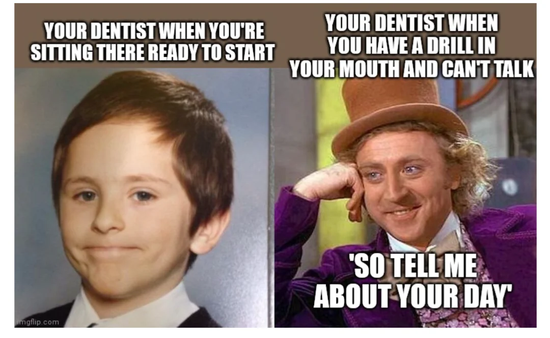 it's the dentist code