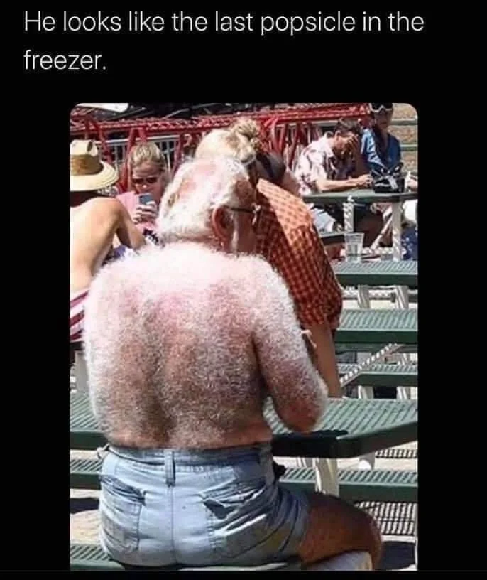 Just a little freezer burn