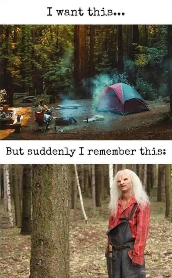 let's go camping!