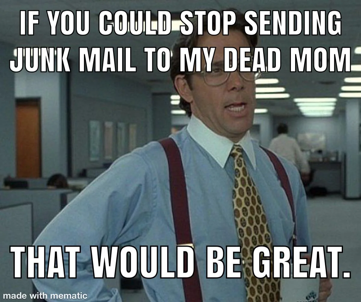 Looking at you, AARP