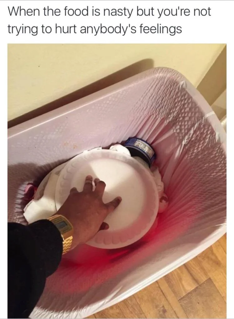 Looking at you, green bean casserole 🤢🤮