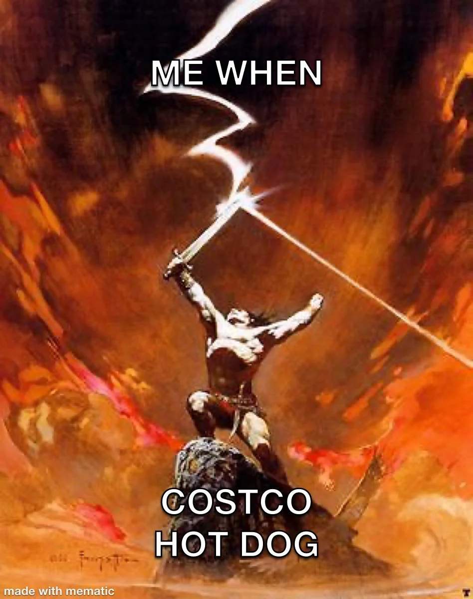 Love that Costco dog