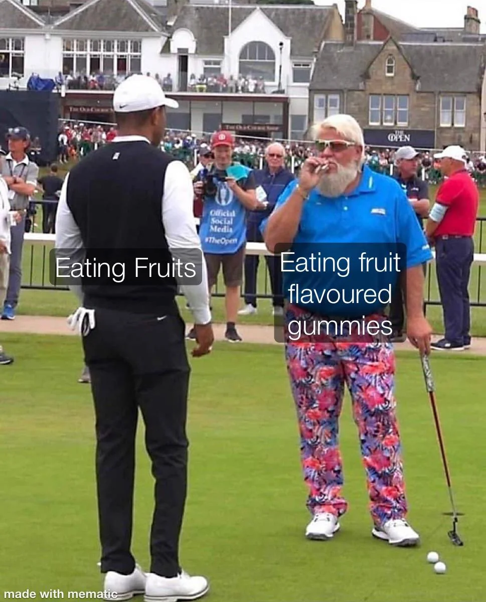 Made from real fruits