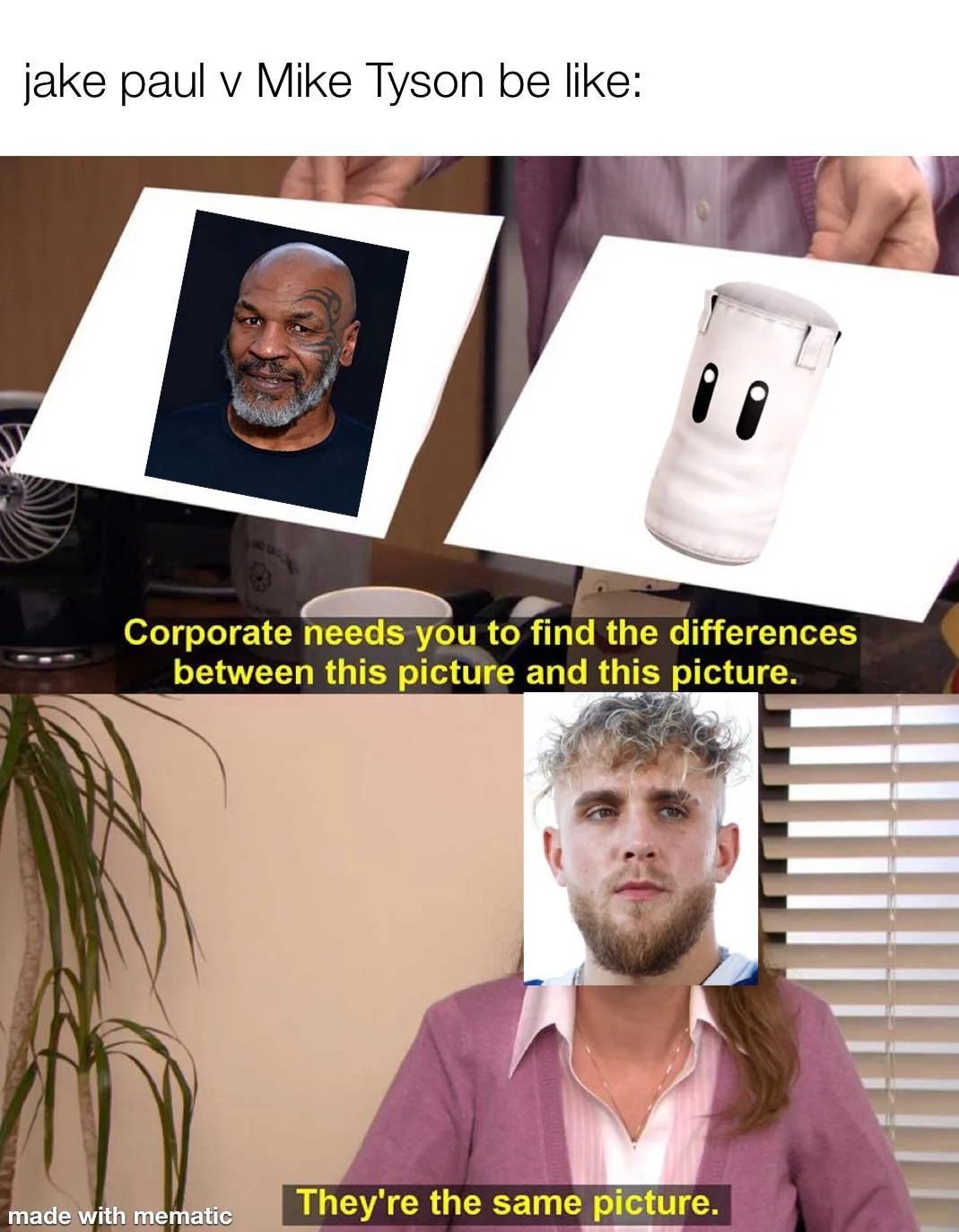 Mike just wanted the money bro…