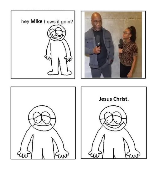 Mike went a little fuckin dark there