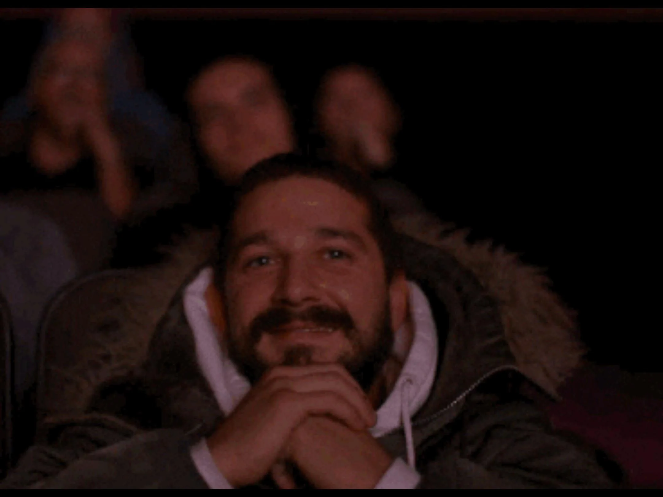 My ancestors watching me actually have a competent conversation with someone.