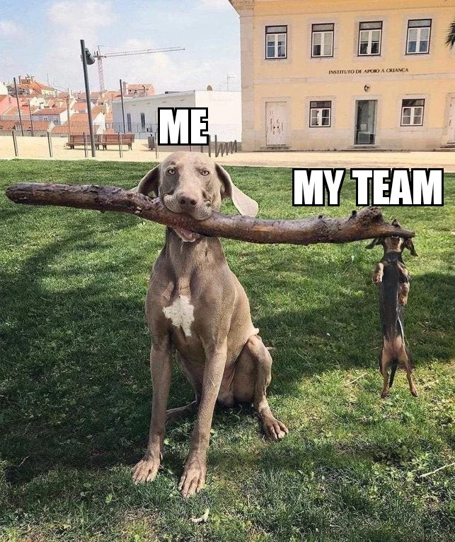 Need to get a back massage cause it hurts from carrying so much!