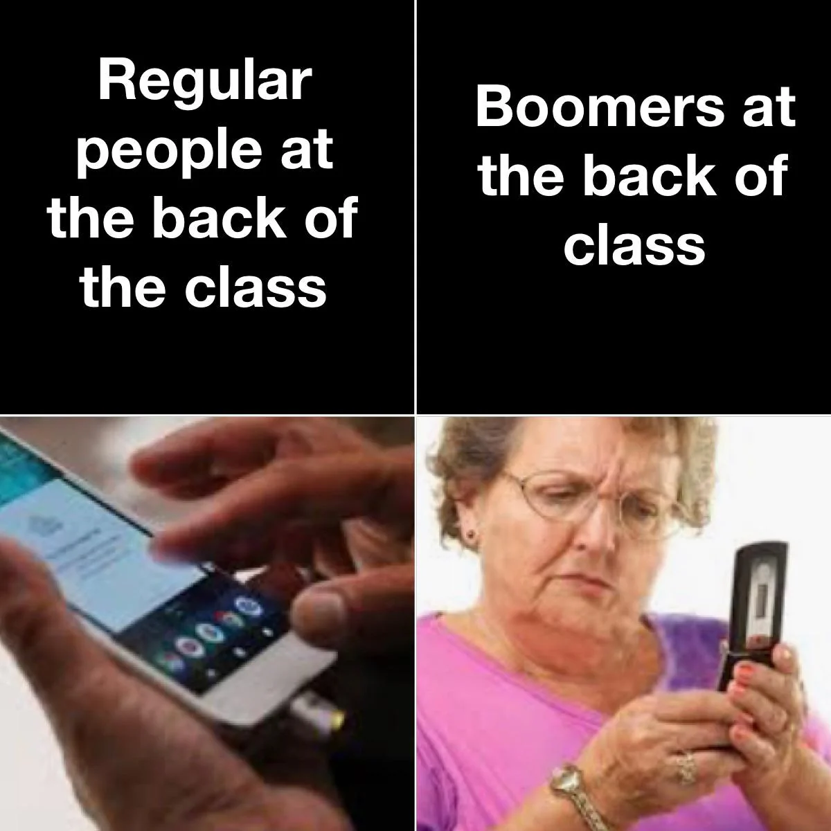 No phones in my class