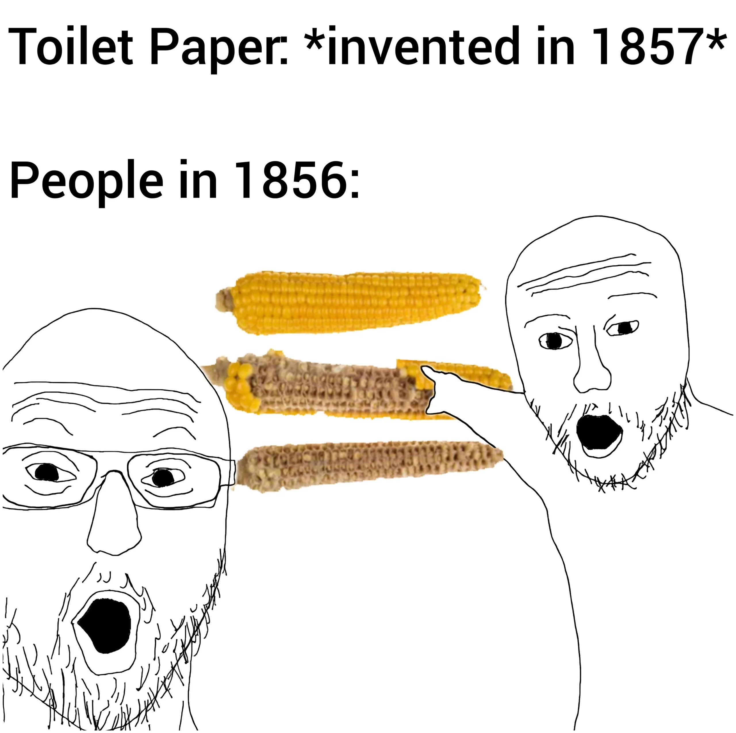 No, seriously, that's what a lot of people used back then