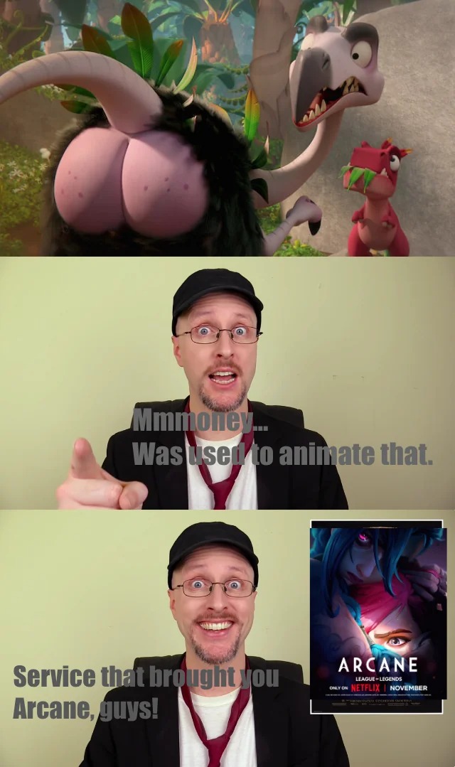 Nostalgia Critic is RIPE for reaction memes.