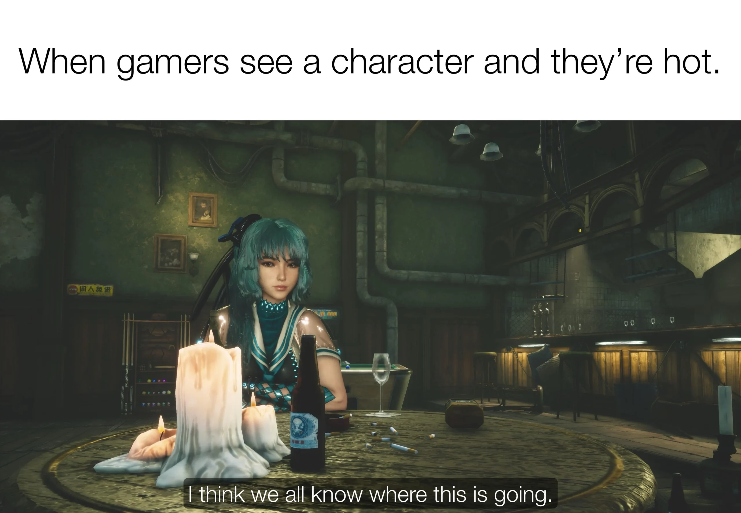 Not just the women…