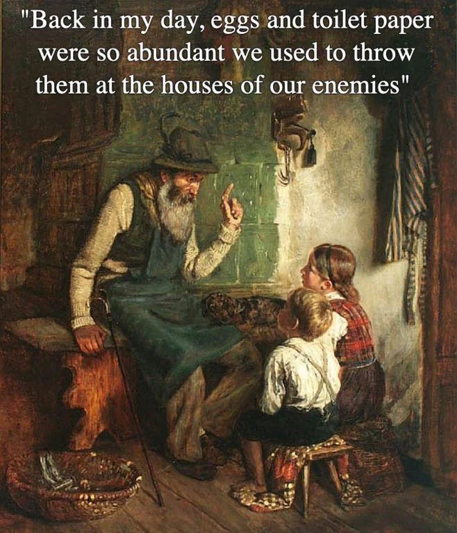 OK Grandpa, time to go back to bed