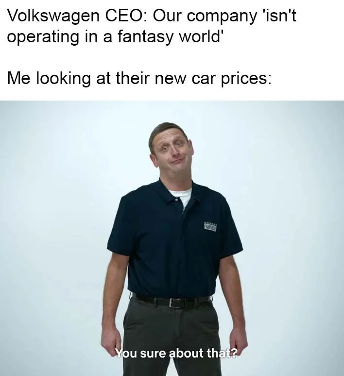 Outside of the Skoda brand, nothing from VW group seems affordable anymore