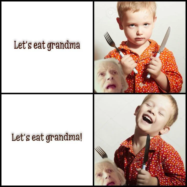 punctuation saves lives