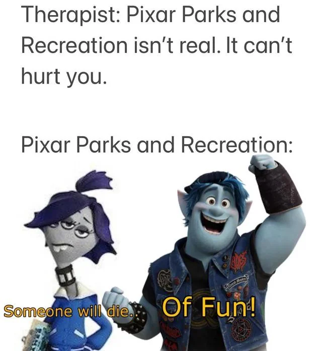 Ron Swanson is a Top Tier Pixar Character IMO