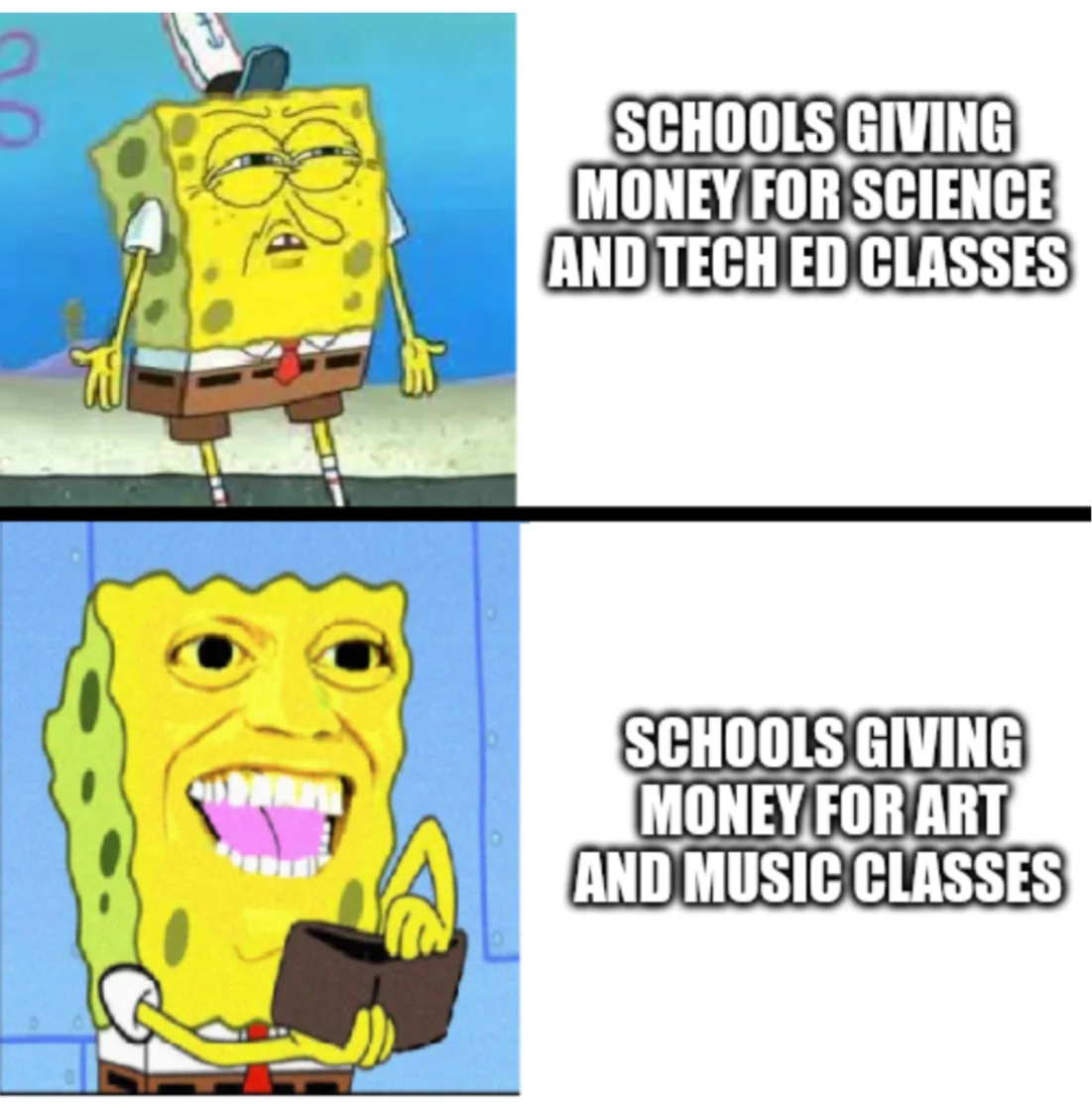 Schools always seem to have an endless supply of money for the useless classes