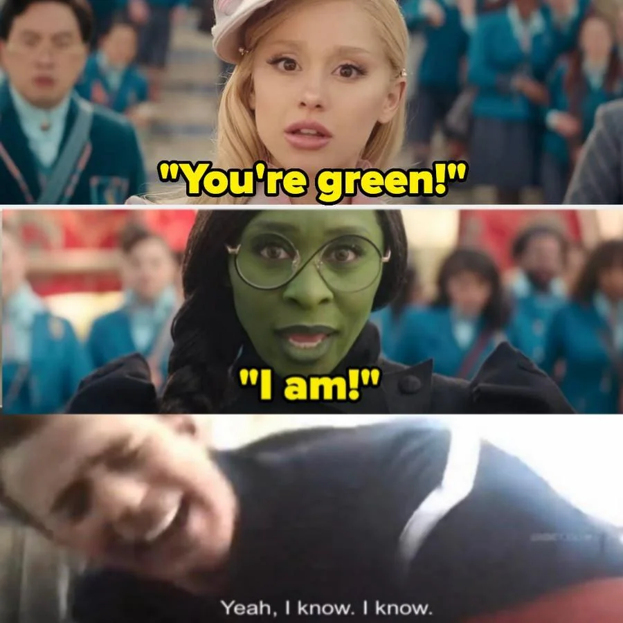 Shut up about being green! SHUT UP ABOUT BEING GREEN!