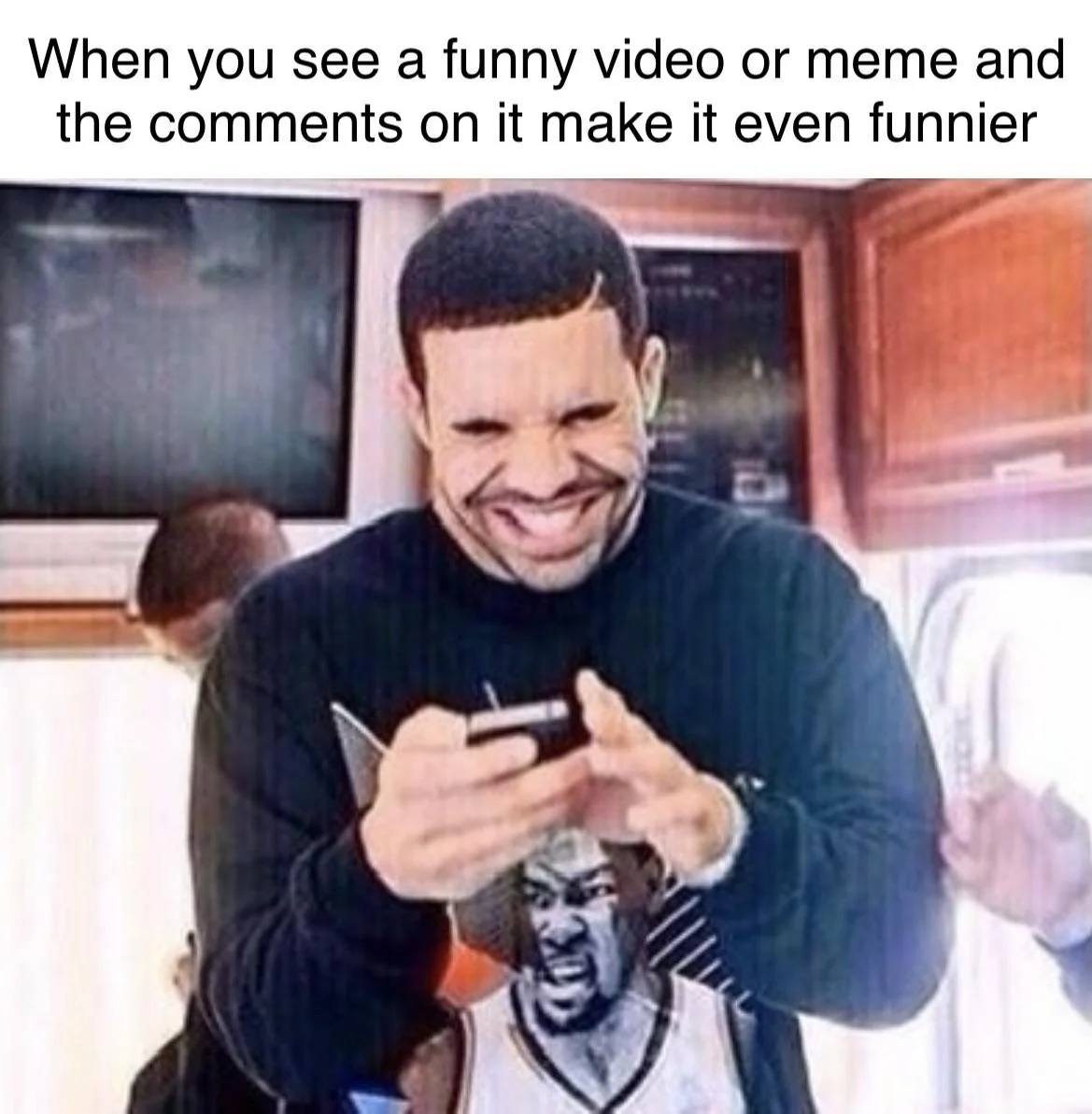 Sometimes the comments make it even better