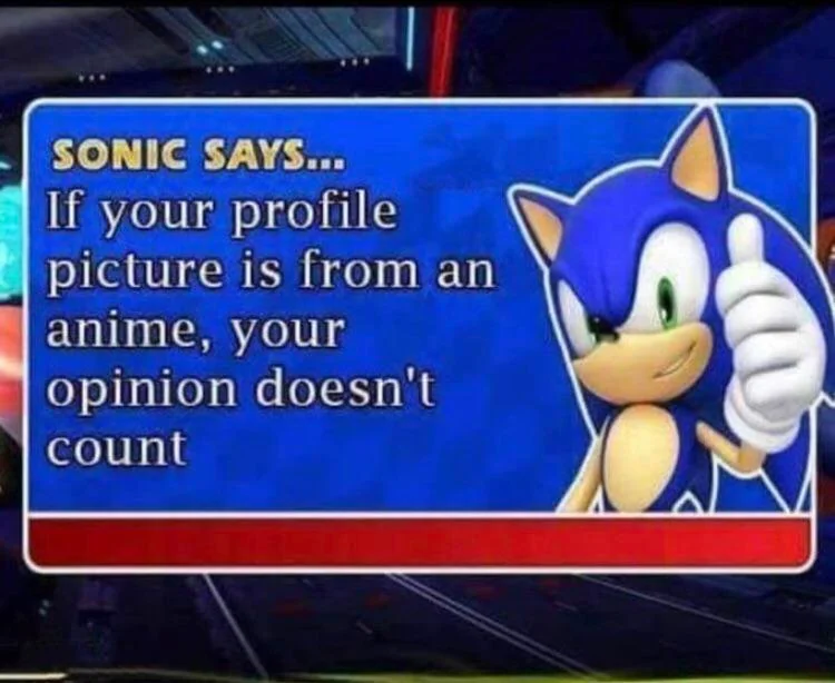 Sonic says…