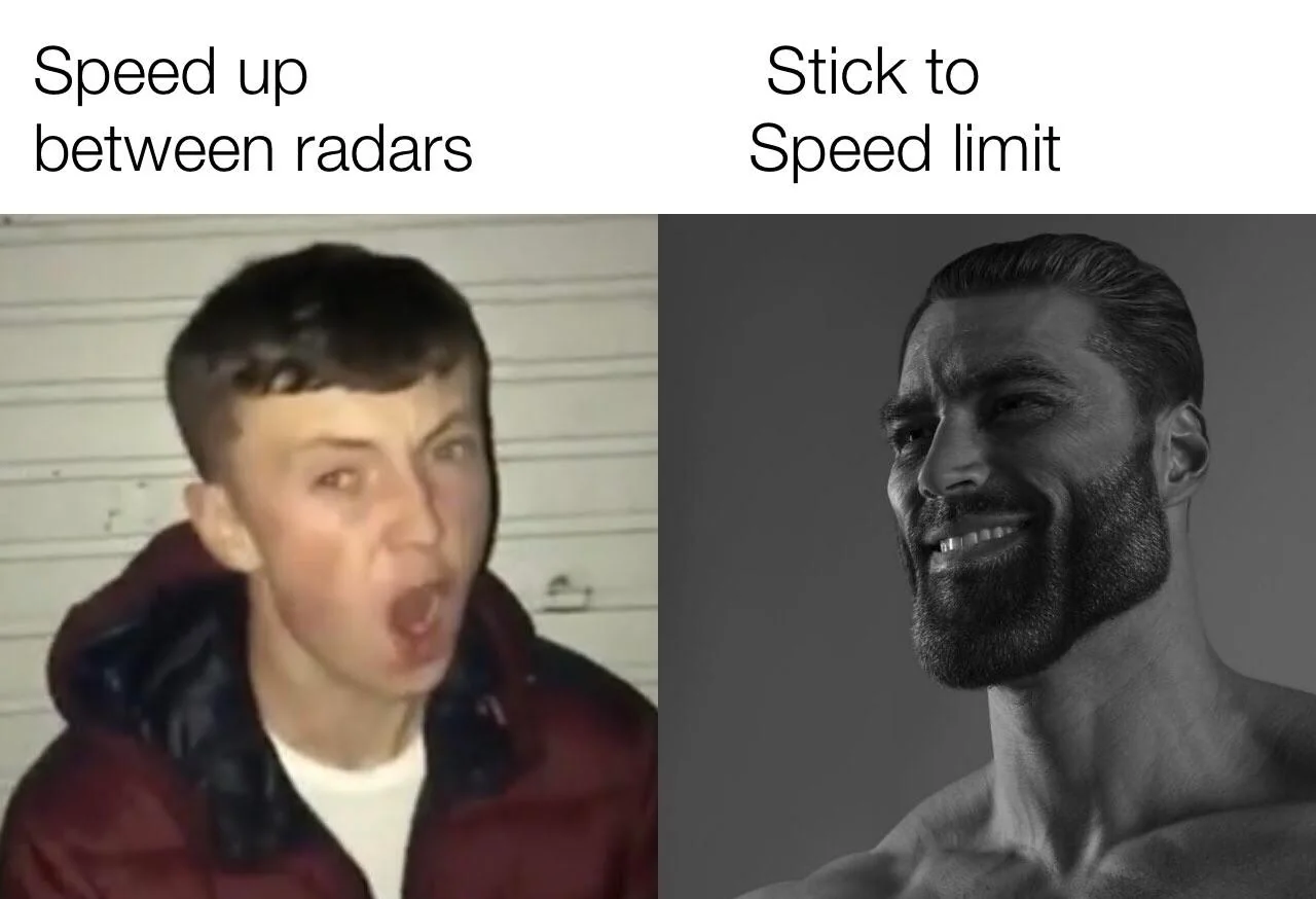 Speeding is bad guys