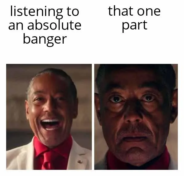 Starts out popping then the track shits itself.