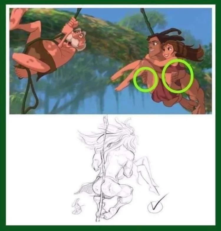 Tarzan has some strong booty cheeks (reposted cause original on /funny was removed)