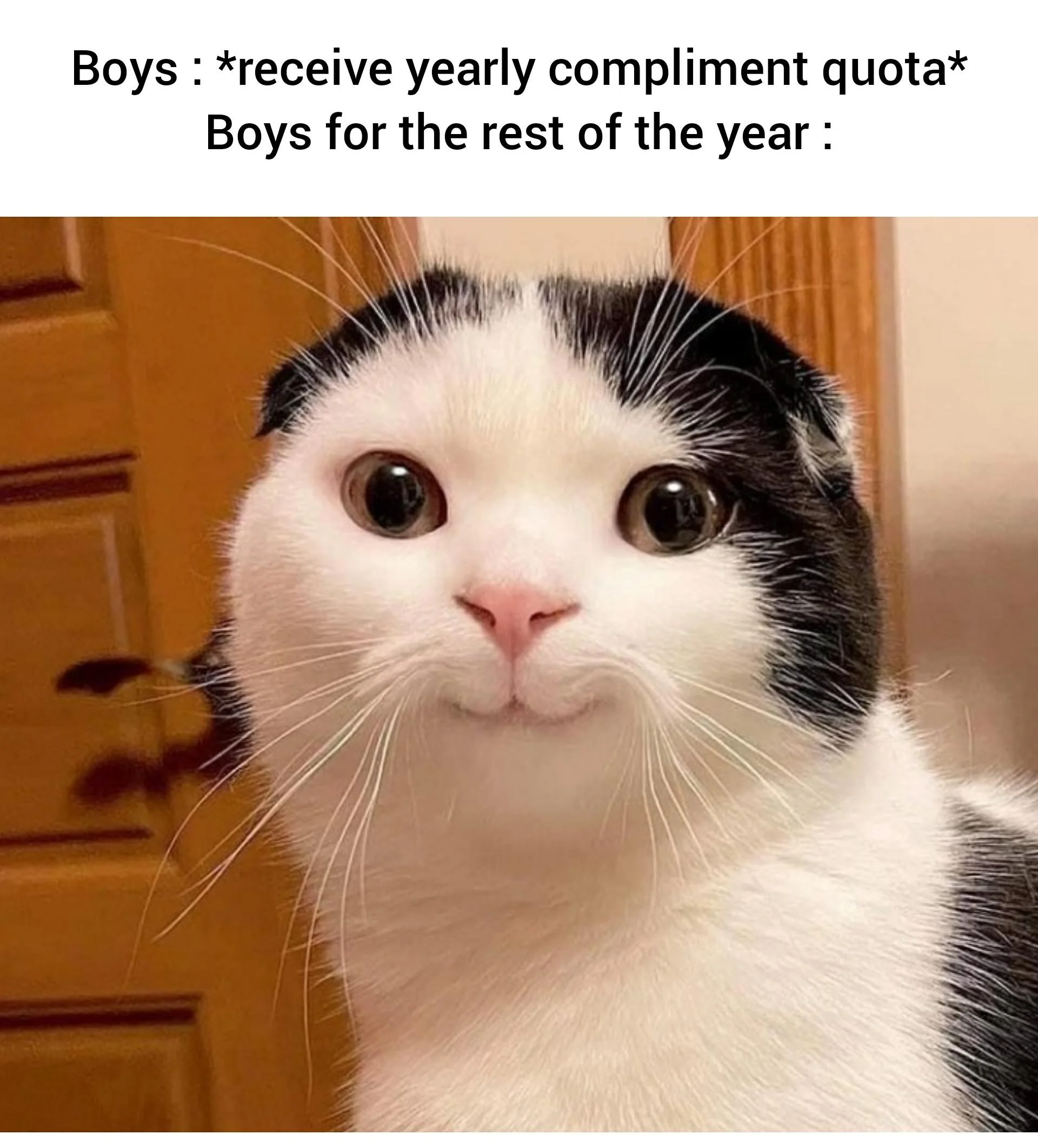 Thanks you made my year