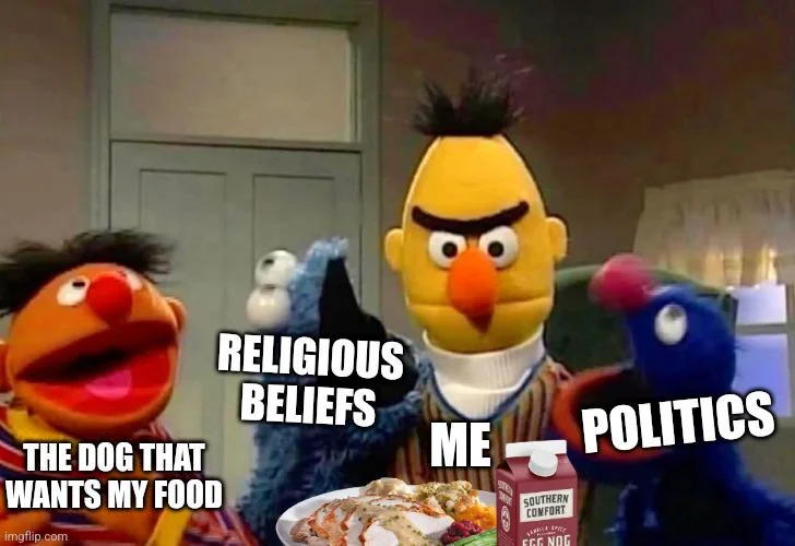 Thanksgiving be like...