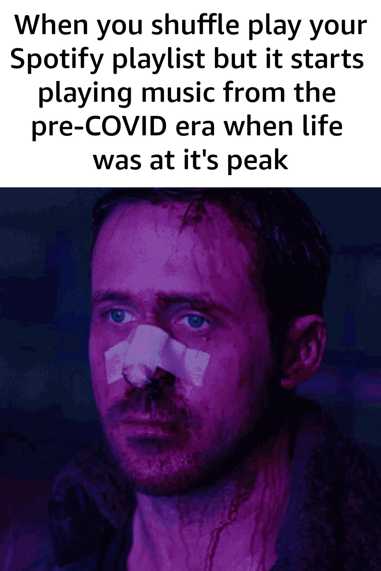 That hurts, Spotify.