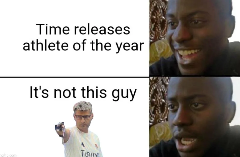 The athlete of the year could've had a dad bod