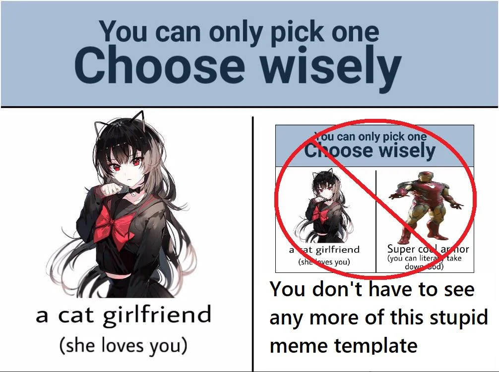 The choice is obvious