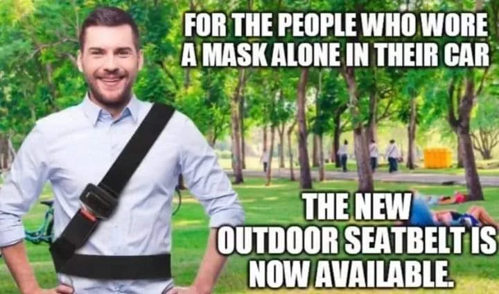 The new outdoor seatbelt