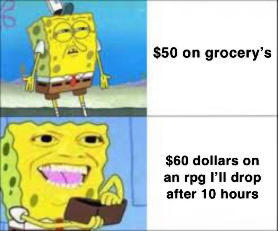 The reason I’m broke