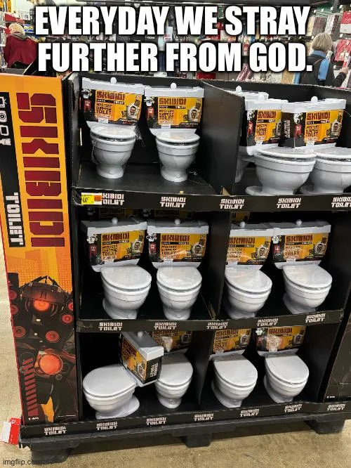 The toilet has sold out.