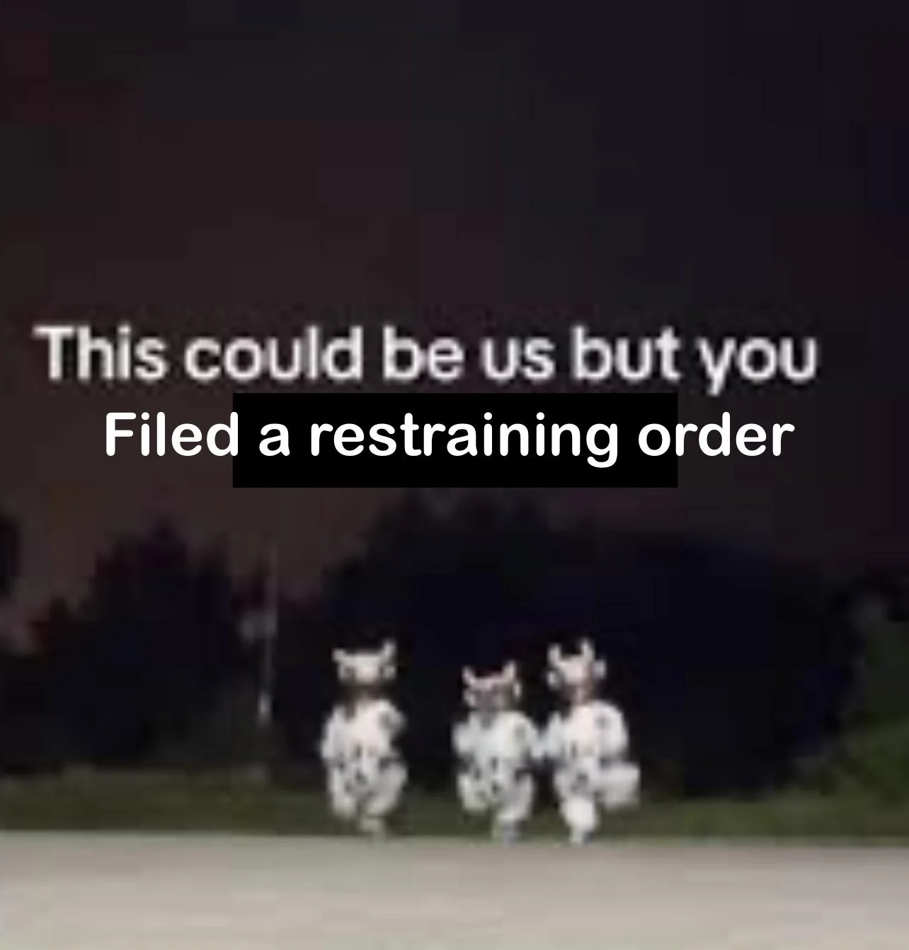 The wedding is back on as soon as they unblock me.