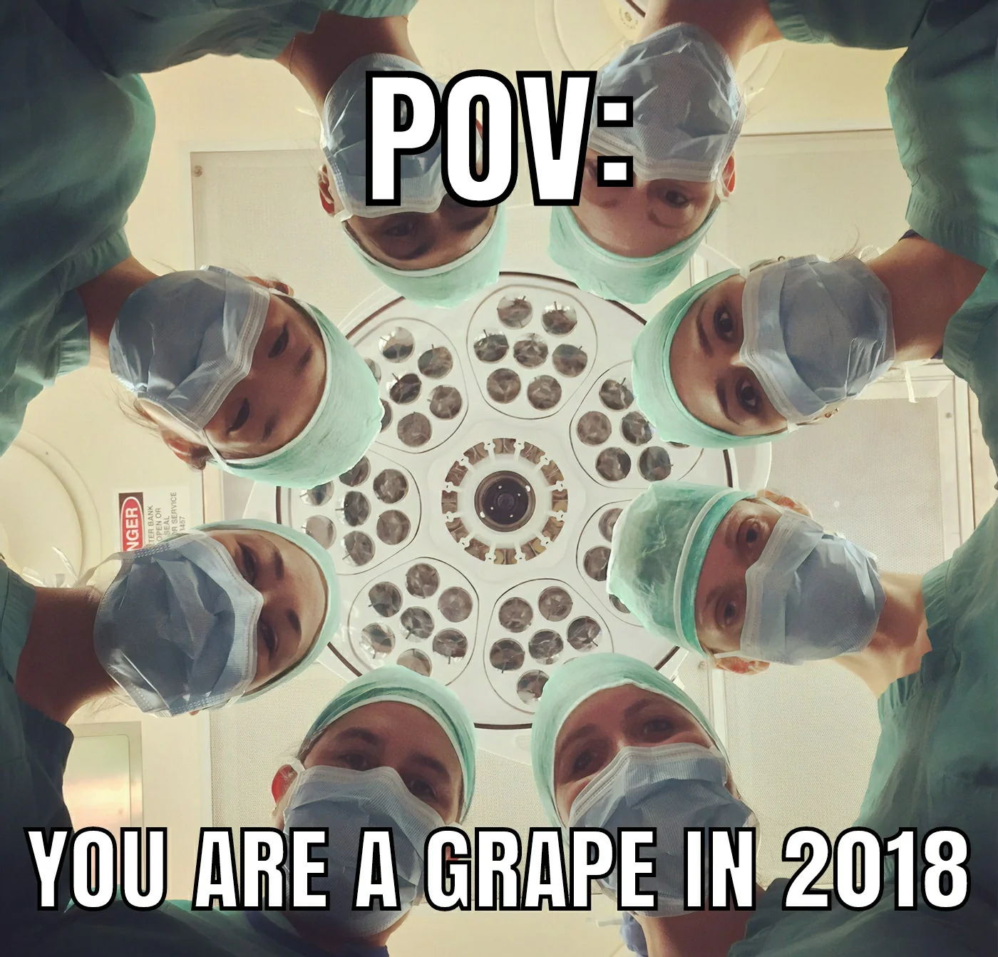 They did surgery on a grape