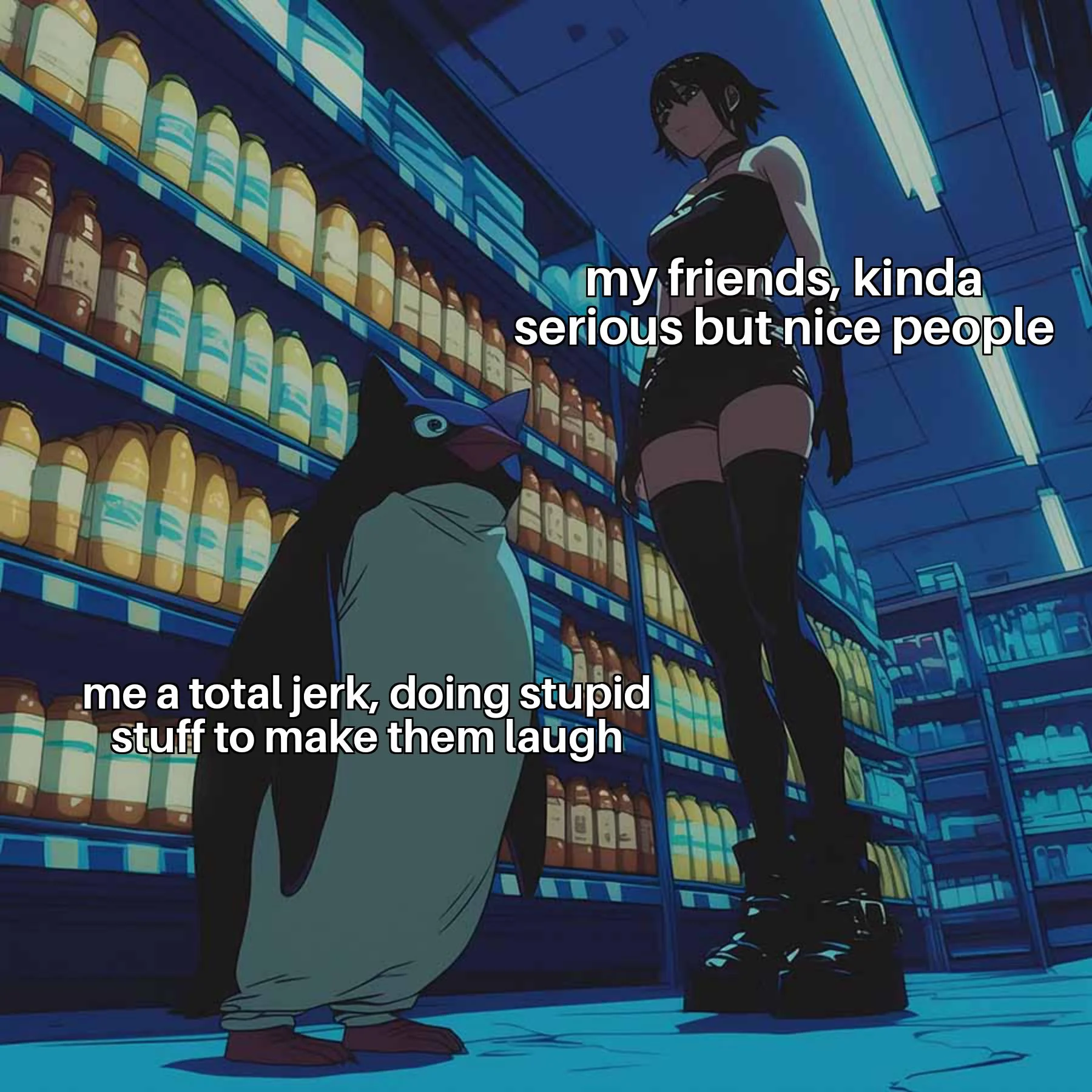 They love, even when they tell me, I got some serious problems.